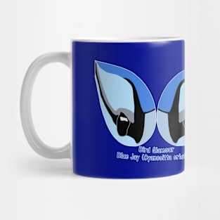 Blue Jay Eyes Mug